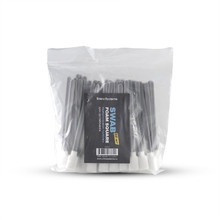 SHINE SYSTEMS SWAB MICROFIBER SQUARE, микрофибровые палочки для детейлинга, упаковка 50 шт