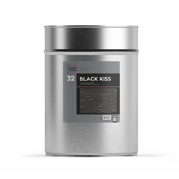 SMART OPEN BLACK KISS 32, чернитель резины с эффектом мокрых шин, канистра 5 л
