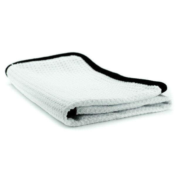 Фото. A-302 INTERIOR & WINDOW CLOTH, белая вафельная микрофибра для стекол, 45х65 см