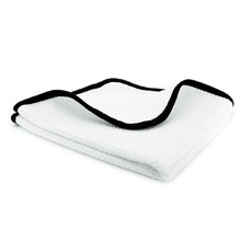 Фото. A-302 INTERIOR & WINDOW CLOTH, белая вафельная микрофибра для стекол, 45х65 см