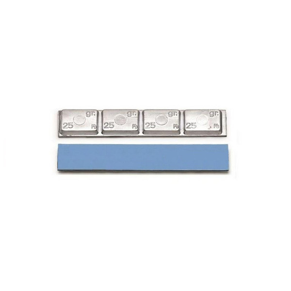 CLIPPER ГРУЗИКИ балансировочные, грузовые, самоклеющиеся, 4 х 25 г, стандартные, упаковка 25 шт