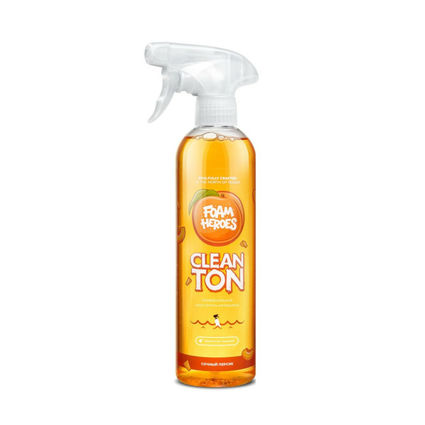 FOAM HEROES CLEANTON, универсальный очиститель интерьера, спрей 500 мл