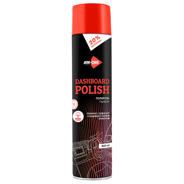 AIM-ONE DASHBOARD POLISH, полироль панели, 