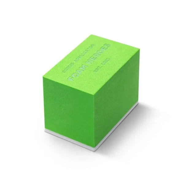 FOAM HEROES SCRUB APPLICATOR, аппликатор для глубокой чистки стекол, 6х4х5 см