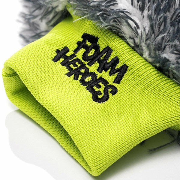 FOAM HEROES SLIDE GLIDE MITT, варежка из микрофибры для мойки автомобиля, 17.5х23 см, 1400 г/м2