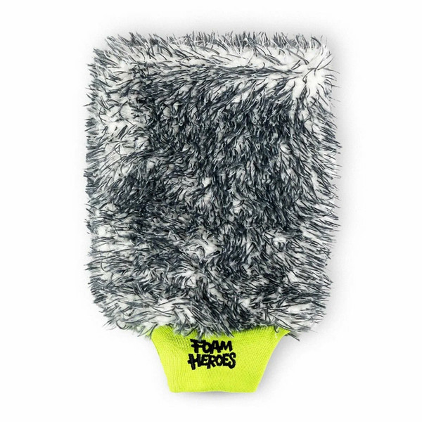 FOAM HEROES SLIDE GLIDE MITT, варежка из микрофибры для мойки автомобиля, 17.5х23 см, 1400 г/м2