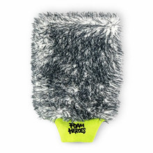 FOAM HEROES SLIDE GLIDE MITT, варежка из микрофибры для мойки автомобиля, 17.5х23 см, 1400 г/м2