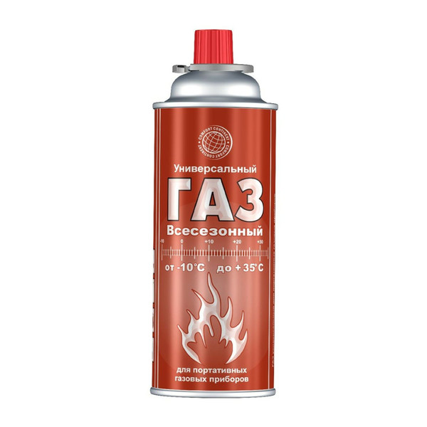 ГАЗ универсальный для портативных газовых приборов, баллон 520 мл