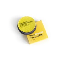 KOCH FINE CUT PAD, круг полировальный, средней жесткости, желтый, V-Form, 76x23 мм